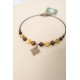 Beaded beaded necklace