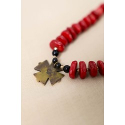 Viburnum amulet necklace
