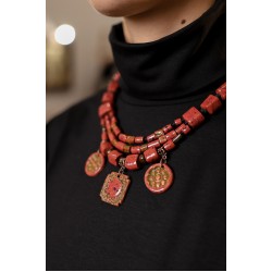 Намисто керамічне "Майстриня"
