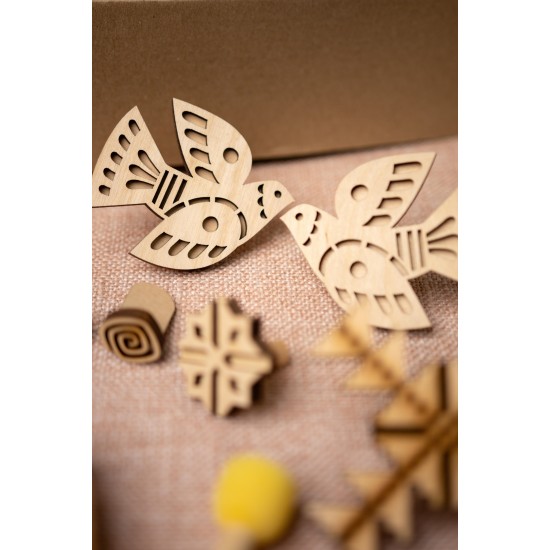 Easter Textile Stamping Set