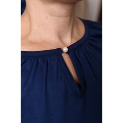 Dress "Marisya" dark blue