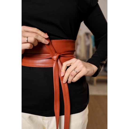 Eco-leather belt